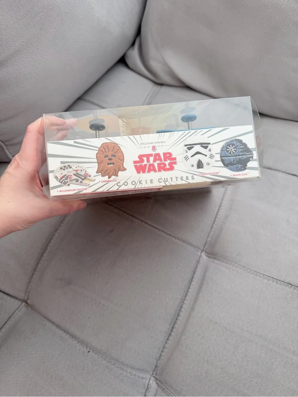 New in box! Williams Sonoma Star Wars Cookie Cutter Set - 8 Characters